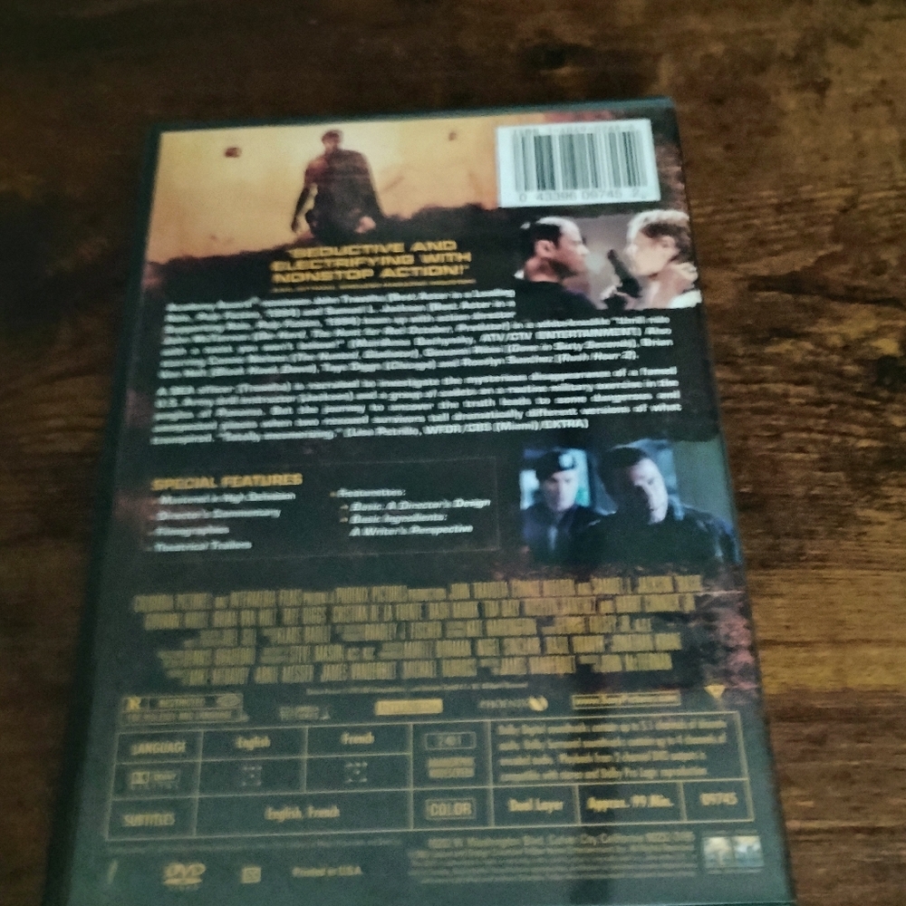Basic Movie DVD - Picture 3 of 5